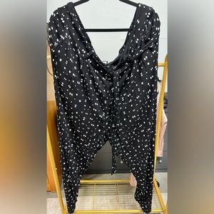 Torrid Black & White Print Dressy Pants Size 4